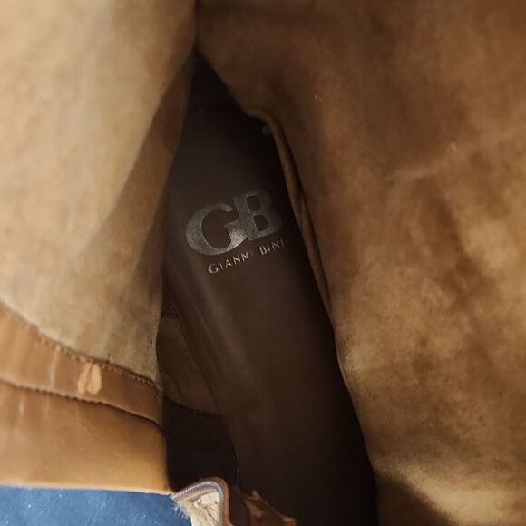 Gianni Bini Leather Boots 9M - Picture 12 of 15